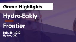 Hydro-Eakly  vs Frontier  Game Highlights - Feb. 20, 2020