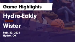 Hydro-Eakly  vs Wister  Game Highlights - Feb. 20, 2021