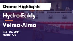 Hydro-Eakly  vs Velma-Alma  Game Highlights - Feb. 23, 2021