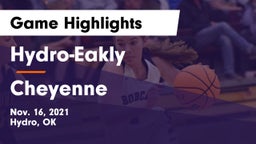Hydro-Eakly  vs Cheyenne Game Highlights - Nov. 16, 2021