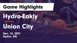 Hydro-Eakly  vs Union City  Game Highlights - Dec. 14, 2021