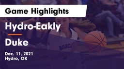 Hydro-Eakly  vs Duke  Game Highlights - Dec. 11, 2021