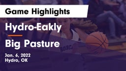 Hydro-Eakly  vs Big Pasture  Game Highlights - Jan. 6, 2022