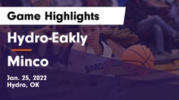 Hydro-Eakly  vs Minco  Game Highlights - Jan. 25, 2022