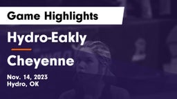 Hydro-Eakly  vs Cheyenne Game Highlights - Nov. 14, 2023