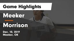 Meeker  vs Morrison  Game Highlights - Dec. 10, 2019