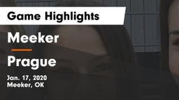 Meeker  vs Prague  Game Highlights - Jan. 17, 2020