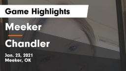 Meeker  vs Chandler Game Highlights - Jan. 23, 2021