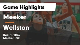 Meeker  vs Wellston Game Highlights - Dec. 1, 2023