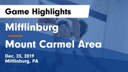 Mifflinburg  vs Mount Carmel Area  Game Highlights - Dec. 23, 2019