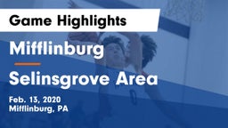 Mifflinburg  vs Selinsgrove Area  Game Highlights - Feb. 13, 2020