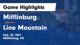 Mifflinburg  vs Line Mountain  Game Highlights - Feb. 20, 2021