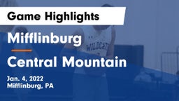 Mifflinburg  vs Central Mountain  Game Highlights - Jan. 4, 2022