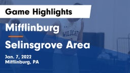 Mifflinburg  vs Selinsgrove Area  Game Highlights - Jan. 7, 2022