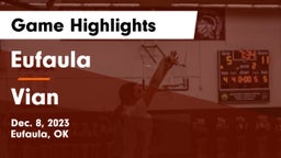 Eufaula  vs Vian  Game Highlights - Dec. 8, 2023