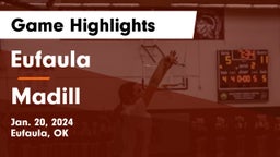 Eufaula  vs Madill  Game Highlights - Jan. 20, 2024