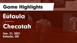 Eufaula  vs Checotah  Game Highlights - Jan. 21, 2021