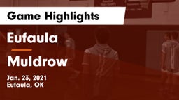 Eufaula  vs Muldrow  Game Highlights - Jan. 23, 2021