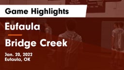 Eufaula  vs Bridge Creek  Game Highlights - Jan. 20, 2022