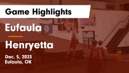 Eufaula  vs Henryetta  Game Highlights - Dec. 5, 2023