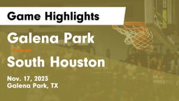 Galena Park  vs South Houston  Game Highlights - Nov. 17, 2023
