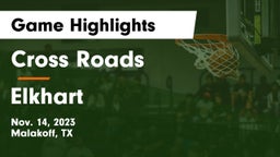 Cross Roads  vs Elkhart  Game Highlights - Nov. 14, 2023