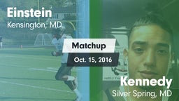 Matchup: Einstein  vs. Kennedy  2016