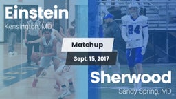 Matchup: Einstein  vs. Sherwood  2017