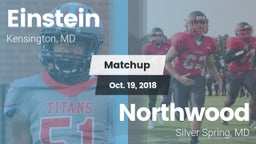 Matchup: Einstein  vs. Northwood  2018