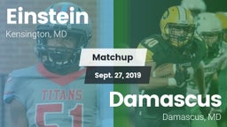Matchup: Einstein  vs. Damascus  2019