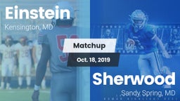 Matchup: Einstein  vs. Sherwood  2019