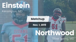Matchup: Einstein  vs. Northwood  2019