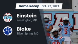 Recap: Einstein  vs. Blake  2021