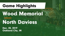 Wood Memorial  vs North Daviess  Game Highlights - Dec. 20, 2019