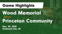 Wood Memorial  vs Princeton Community  Game Highlights - Dec. 30, 2020