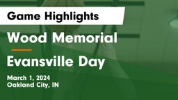 Wood Memorial  vs Evansville Day Game Highlights - March 1, 2024