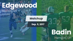 Matchup: Edgewood  vs. Badin  2017
