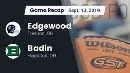 Recap: Edgewood  vs. Badin  2019