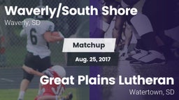 Matchup: Waverly/South Shore vs. Great Plains Lutheran  2017
