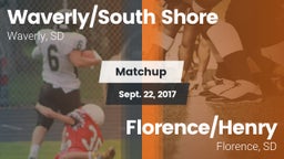Matchup: Waverly/South Shore vs. Florence/Henry  2017