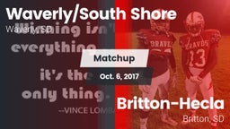 Matchup: Waverly/South Shore vs. Britton-Hecla  2017