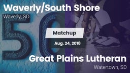 Matchup: Waverly/South Shore vs. Great Plains Lutheran  2018