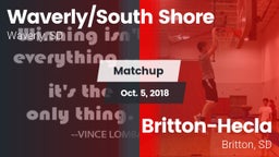 Matchup: Waverly/South Shore vs. Britton-Hecla  2018