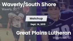 Matchup: Waverly/South Shore vs. Great Plains Lutheran  2019