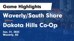 Waverly/South Shore  vs Dakota Hills Co-Op Game Highlights - Jan. 21, 2023