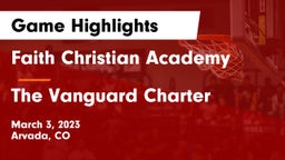 Faith Christian Academy vs The Vanguard Charter   Game Highlights - March 3, 2023
