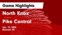 North Knox  vs Pike Central  Game Highlights - Jan. 19, 2024