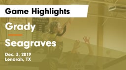 Grady  vs Seagraves  Game Highlights - Dec. 3, 2019