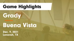 Grady  vs Buena Vista  Game Highlights - Dec. 9, 2021