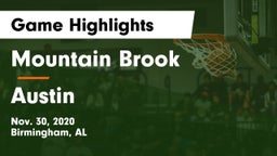 Mountain Brook  vs Austin  Game Highlights - Nov. 30, 2020